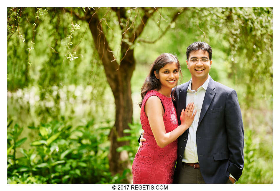  Anita and Pulkit | Engagement Session at Meadowlark Botanical Gardens | Northern Virginia Wedding Photographers