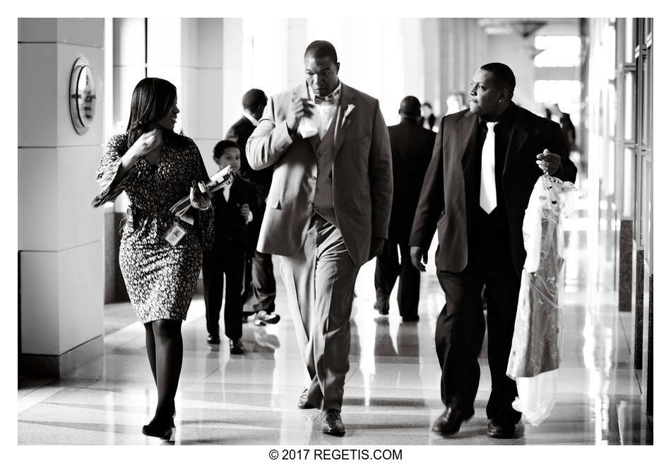  Chris Samuels and Monique Cox Married at Ronald Reagan Building Washington DC Photographed by Virginia Based Photographer