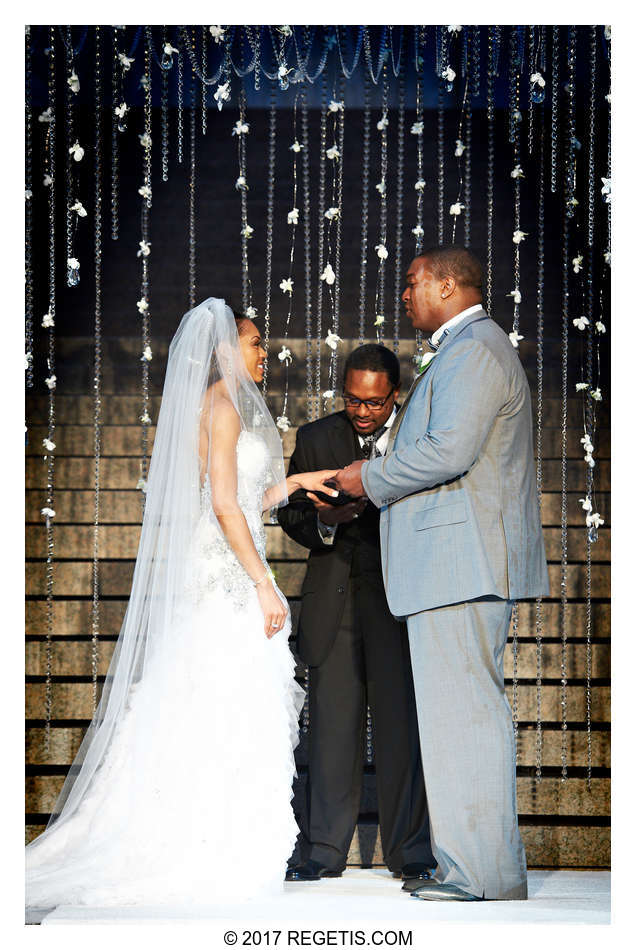  Chris Samuels and Monique Cox Married at Ronald Reagan Building Washington DC Photographed by Virginia Based Photographer