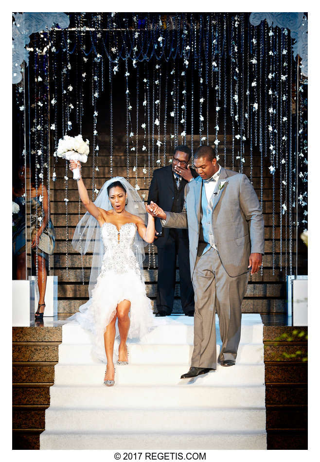  Chris Samuels and Monique Cox Married at Ronald Reagan Building Washington DC Photographed by Virginia Based Photographer