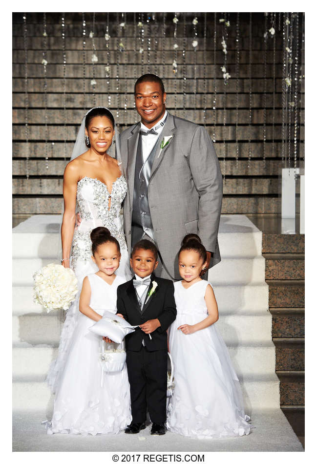  Chris Samuels and Monique Cox Married at Ronald Reagan Building Washington DC Photographed by Virginia Based Photographer