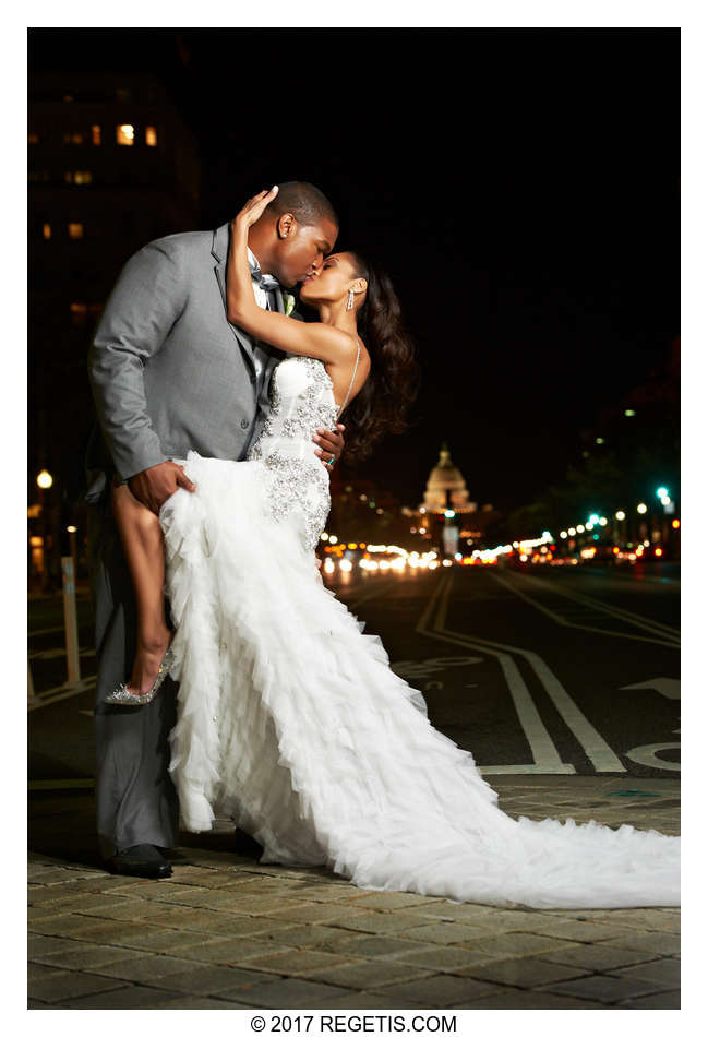  Chris Samuels and Monique Cox Married at Ronald Reagan Building Washington DC Photographed by Virginia Based Photographer