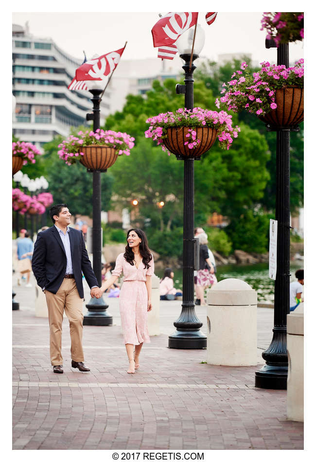  Danny and Priyanka oh and a glimpse of Michelle Obama too Engagement Session in Georgetown Washington DC Wedding Photographers