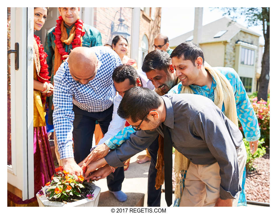  Pre-Wedding Celebrations with turmeric for Rani at Raj Residence in Yardley Pennsylvania