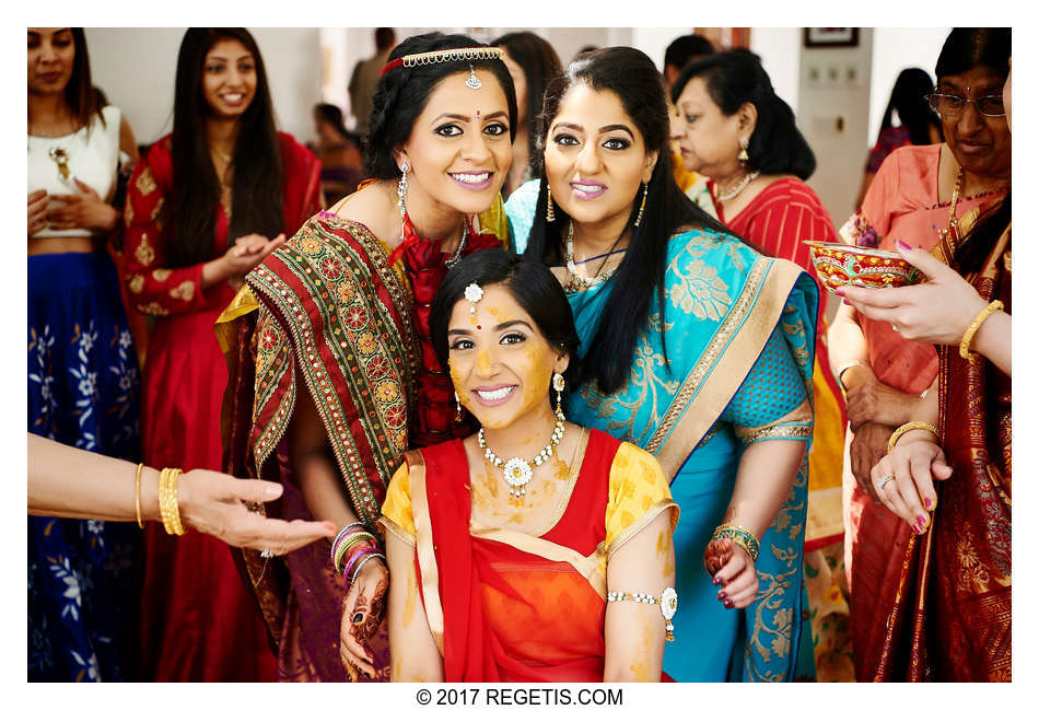  Pre-Wedding Celebrations with turmeric for Rani at Raj Residence in Yardley Pennsylvania