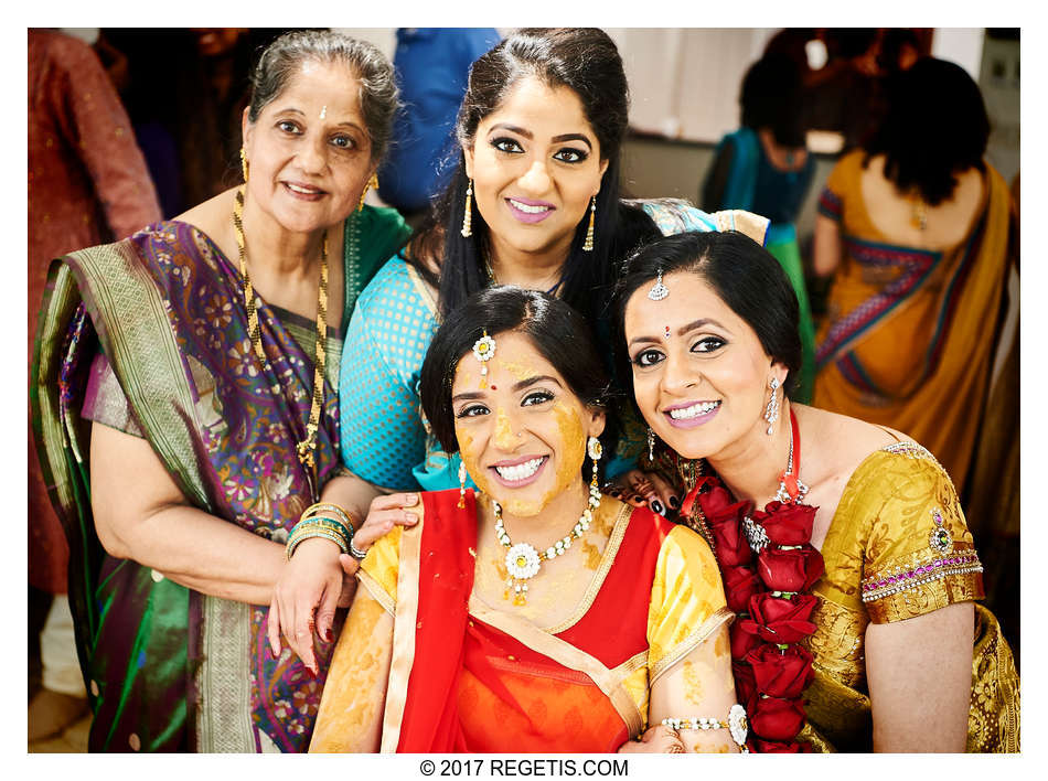  Pre-Wedding Celebrations with turmeric for Rani at Raj Residence in Yardley Pennsylvania