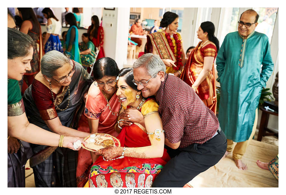  Pre-Wedding Celebrations with turmeric for Rani at Raj Residence in Yardley Pennsylvania