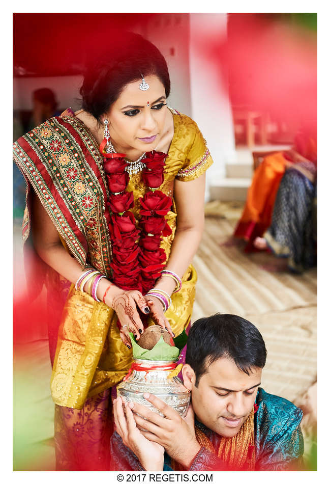  Pre-Wedding Celebrations with turmeric for Rani at Raj Residence in Yardley Pennsylvania