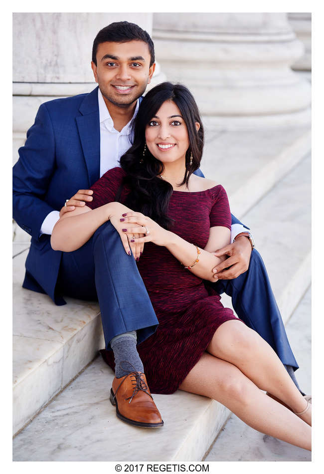  Shilpa and Jay's Engagement Session on the National Mall | Washington DC Wedding Photographers