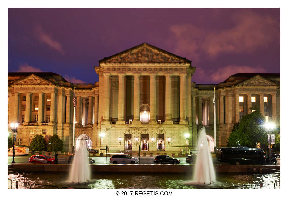  South Asian Wedding Reception at Andrew Mellon Auditorium in Washington DC by DC Wedding Photographer