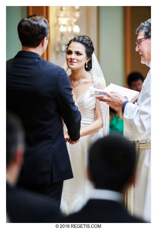  Alisha and Ryan’s Hindu South Asian Indian and Catholic-Christian Wedding Celebrations | Four Seasons Hotel | Georgetown Washington DC | Multicultural Wedding Photographers