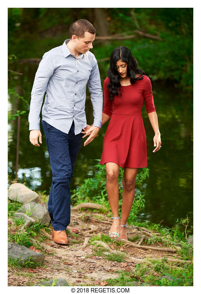  Anika and Bobby’s Engagement Session | Lake Kittamaqundi | Washington DC Wedding Photographers