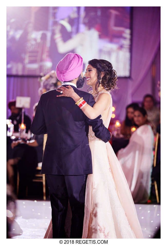  Navdeep and Pallavi’s South Asian Sikh Wedding Reception at Westfields Marriott in Chantilly | Virginia Wedding Photographers