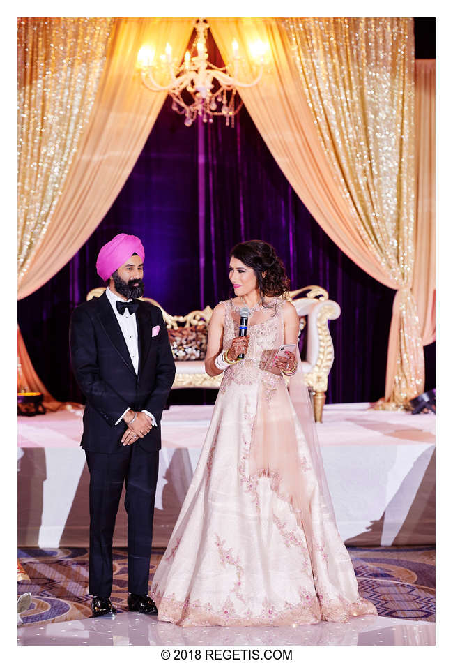  Navdeep and Pallavi’s South Asian Sikh Wedding Reception at Westfields Marriott in Chantilly | Virginia Wedding Photographers