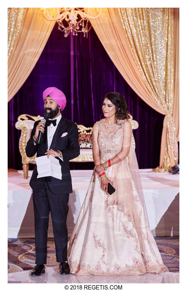  Navdeep and Pallavi’s South Asian Sikh Wedding Reception at Westfields Marriott in Chantilly | Virginia Wedding Photographers