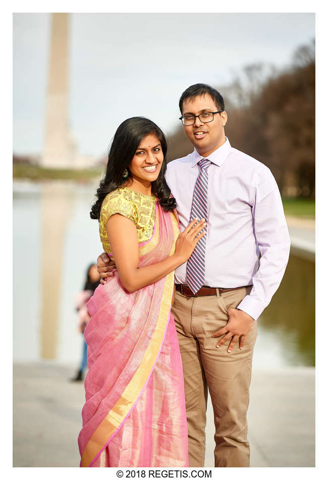  Shilpa and Arhant’s Cherry Blossom Photos | Washington DC Engagement Photographer