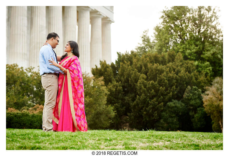  Shilpa and Arhant’s Cherry Blossom Photos | Washington DC Engagement Photographer