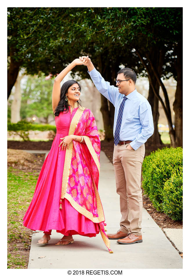  Shilpa and Arhant’s Cherry Blossom Photos | Washington DC Engagement Photographer