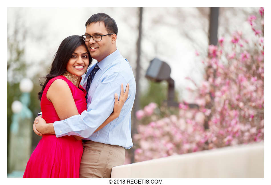 Shilpa and Arhant’s Cherry Blossom Photos | Washington DC Engagement Photographer