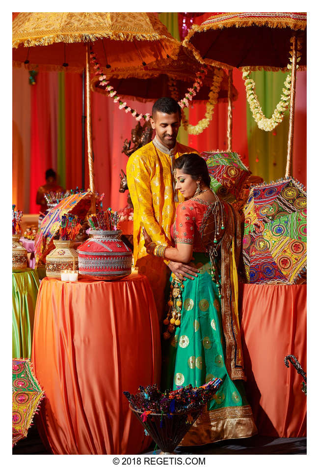  Trishna & Tejas' Dandiya and Garba Celebrations | Renaissance Baltimore Harborplace Hotel | Maryland Indian Wedding Photographers