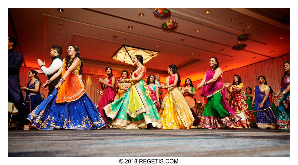  Trishna & Tejas' Dandiya and Garba Celebrations | Renaissance Baltimore Harborplace Hotel | Maryland Indian Wedding Photographers