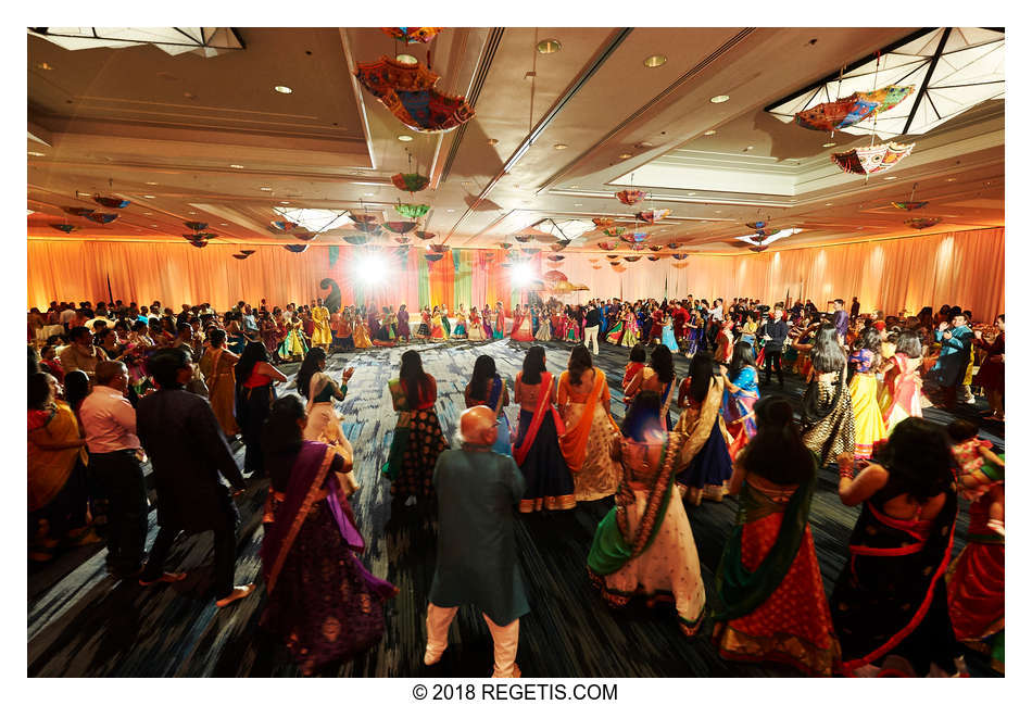  Trishna & Tejas' Dandiya and Garba Celebrations | Renaissance Baltimore Harborplace Hotel | Maryland Indian Wedding Photographers