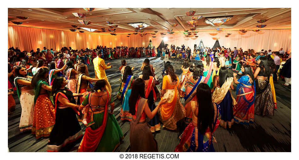  Trishna & Tejas' Dandiya and Garba Celebrations | Renaissance Baltimore Harborplace Hotel | Maryland Indian Wedding Photographers