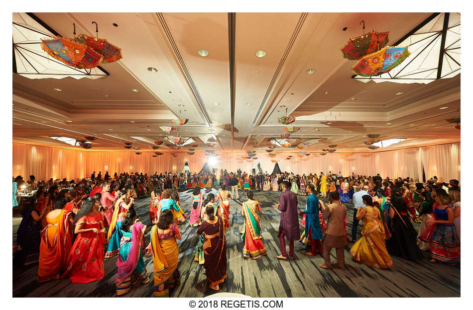  Trishna & Tejas' Dandiya and Garba Celebrations | Renaissance Baltimore Harborplace Hotel | Maryland Indian Wedding Photographers