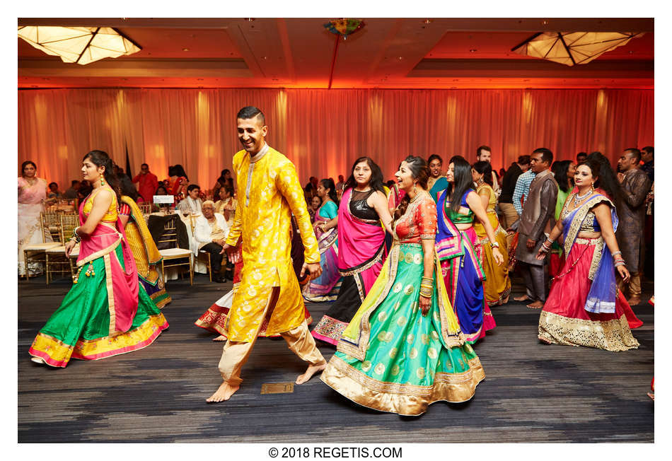  Trishna & Tejas' Dandiya and Garba Celebrations | Renaissance Baltimore Harborplace Hotel | Maryland Indian Wedding Photographers