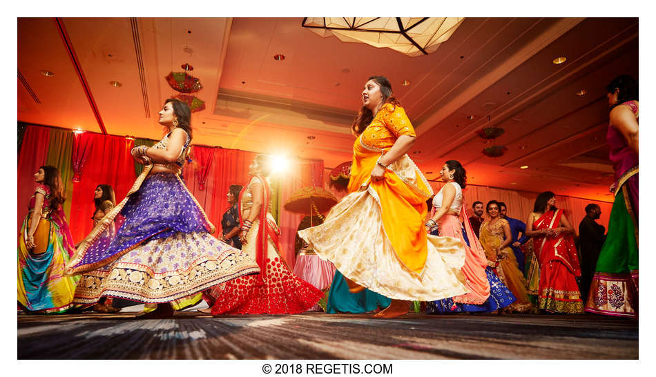  Trishna & Tejas' Dandiya and Garba Celebrations | Renaissance Baltimore Harborplace Hotel | Maryland Indian Wedding Photographers
