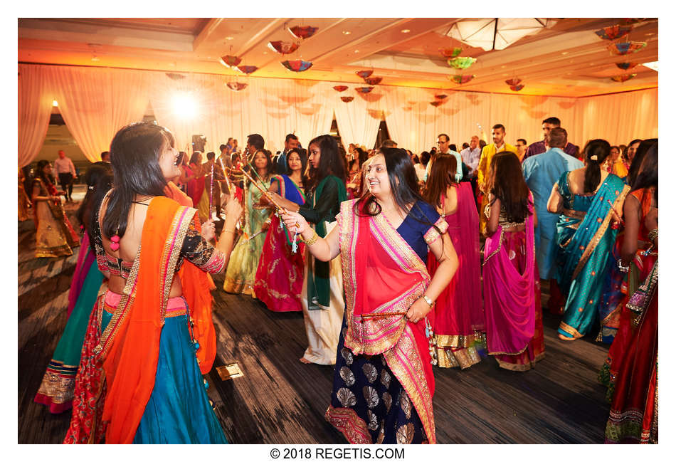  Trishna & Tejas' Dandiya and Garba Celebrations | Renaissance Baltimore Harborplace Hotel | Maryland Indian Wedding Photographers