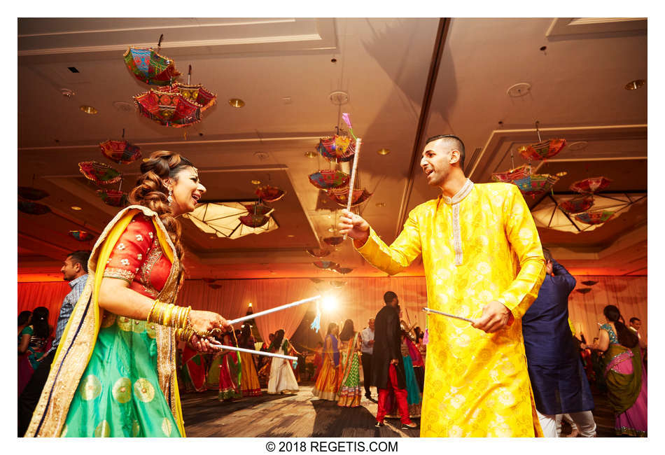  Trishna & Tejas' Dandiya and Garba Celebrations | Renaissance Baltimore Harborplace Hotel | Maryland Indian Wedding Photographers