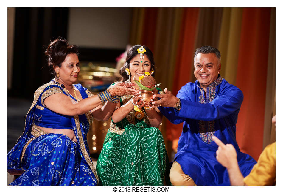  Trishna's Haldi/Pithi Ceremony | South Asian Wedding Pre-functions | Baltimore Renaissance Hotel | Maryland Wedding Photographers