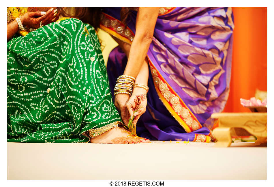  Trishna's Haldi/Pithi Ceremony | South Asian Wedding Pre-functions | Baltimore Renaissance Hotel | Maryland Wedding Photographers