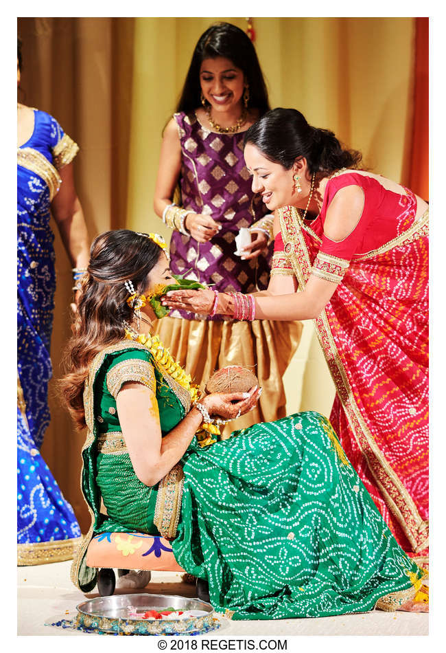  Trishna's Haldi/Pithi Ceremony | South Asian Wedding Pre-functions | Baltimore Renaissance Hotel | Maryland Wedding Photographers