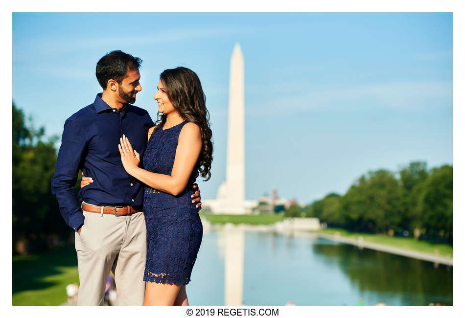  Aditi and Abhishek’s Engagement Session in Washington DC | Northern Virginia South Asian Indian Wedding Photographers
