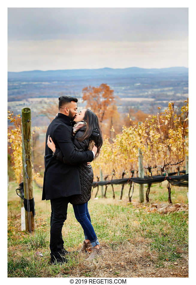  Ami and Parth Engagement Proposal at Bluemont Vineyard, Virginia | Engagement Photographers