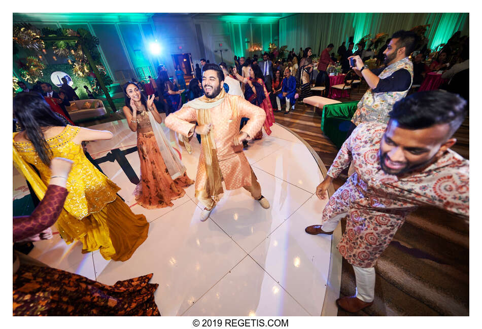  Anuj and Shruthi’s Indian Sangeet Celebrations | Hilton  Reston Towncenter, Virginia| Destination Wedding Photographers.