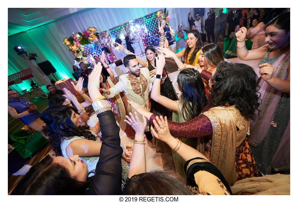  Anuj and Shruthi’s Indian Sangeet Celebrations | Hilton  Reston Towncenter, Virginia| Destination Wedding Photographers.