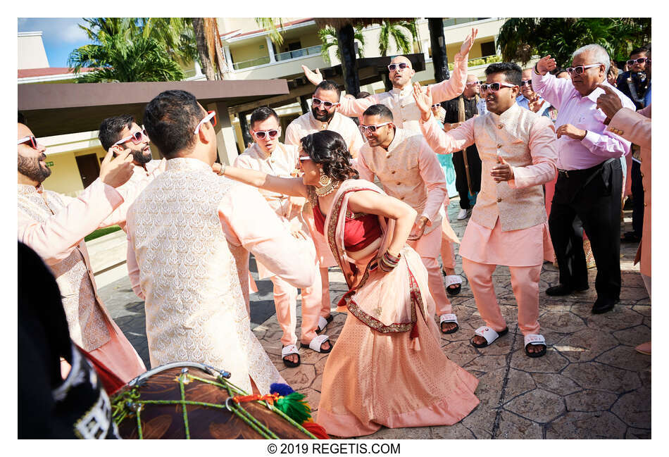  Anuj and Shruthi’s Indian Wedding Ceremony | Cancun, Mexico |  Destination Wedding Photographers.