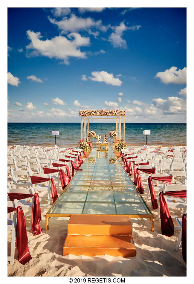  Anuj and Shruthi’s Indian Wedding Ceremony | Cancun, Mexico |  Destination Wedding Photographers.