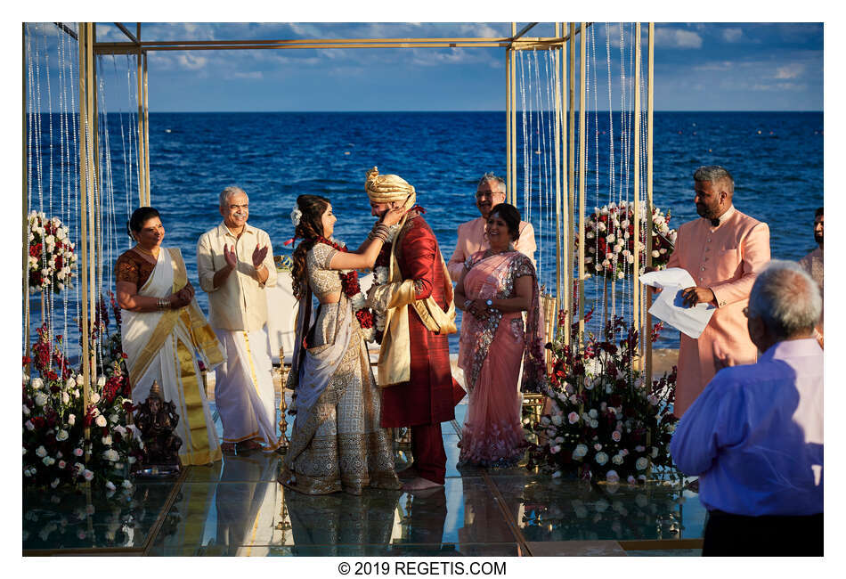  Anuj and Shruthi’s Indian Wedding Ceremony | Cancun, Mexico |  Destination Wedding Photographers.