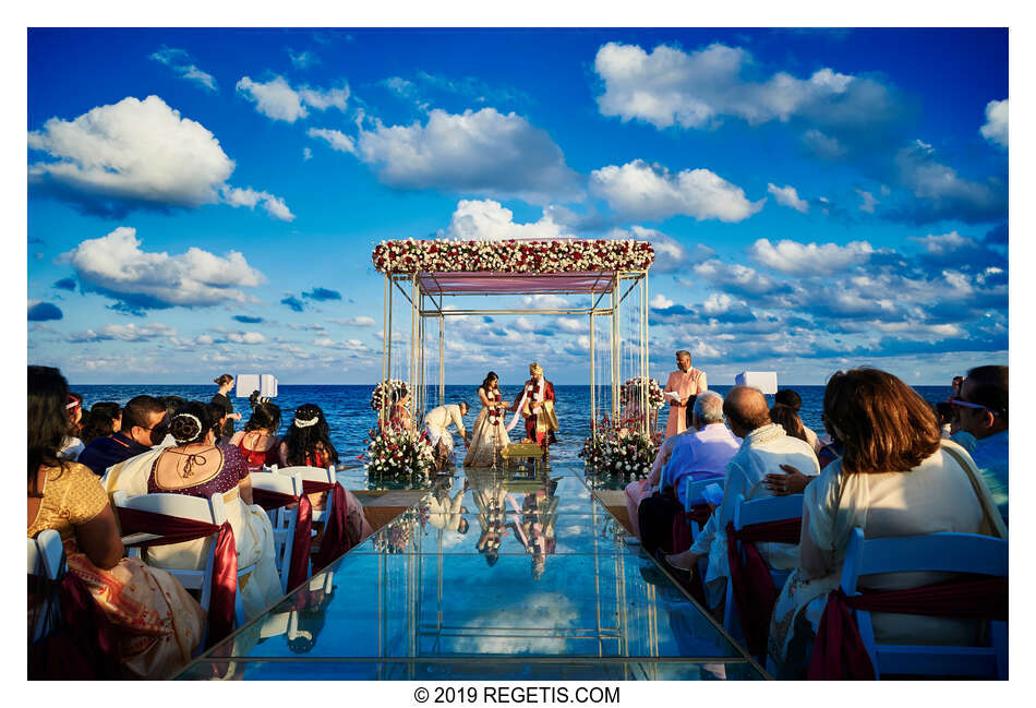  Anuj and Shruthi’s Indian Wedding Ceremony | Cancun, Mexico |  Destination Wedding Photographers.