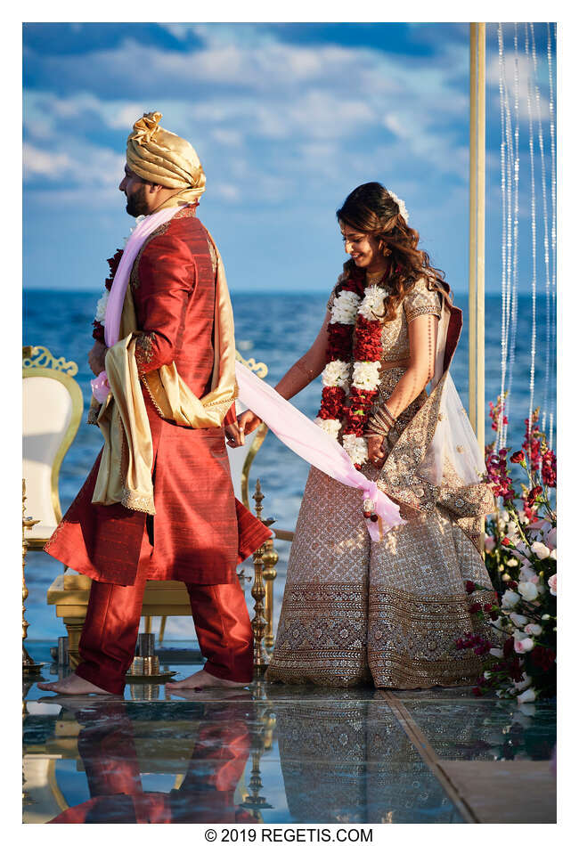  Anuj and Shruthi’s Indian Wedding Ceremony | Cancun, Mexico |  Destination Wedding Photographers.