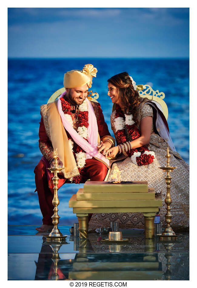  Anuj and Shruthi’s Indian Wedding Ceremony | Cancun, Mexico |  Destination Wedding Photographers.