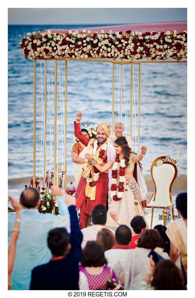  Anuj and Shruthi’s Indian Wedding Ceremony | Cancun, Mexico |  Destination Wedding Photographers.