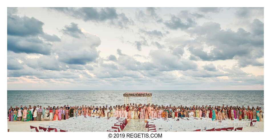  Anuj and Shruthi’s Indian Wedding Ceremony | Cancun, Mexico |  Destination Wedding Photographers.