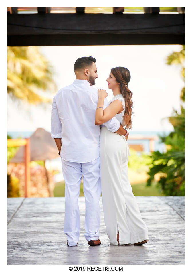  Anuj and Shruthi’s White Dress Pre-Wedding Welcome Party | Cancun, Mexico |  Destination Wedding Photographers.