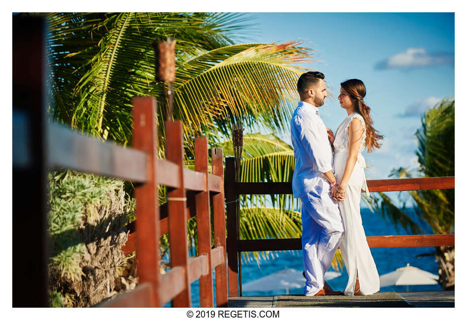  Anuj and Shruthi’s White Dress Pre-Wedding Welcome Party | Cancun, Mexico |  Destination Wedding Photographers.