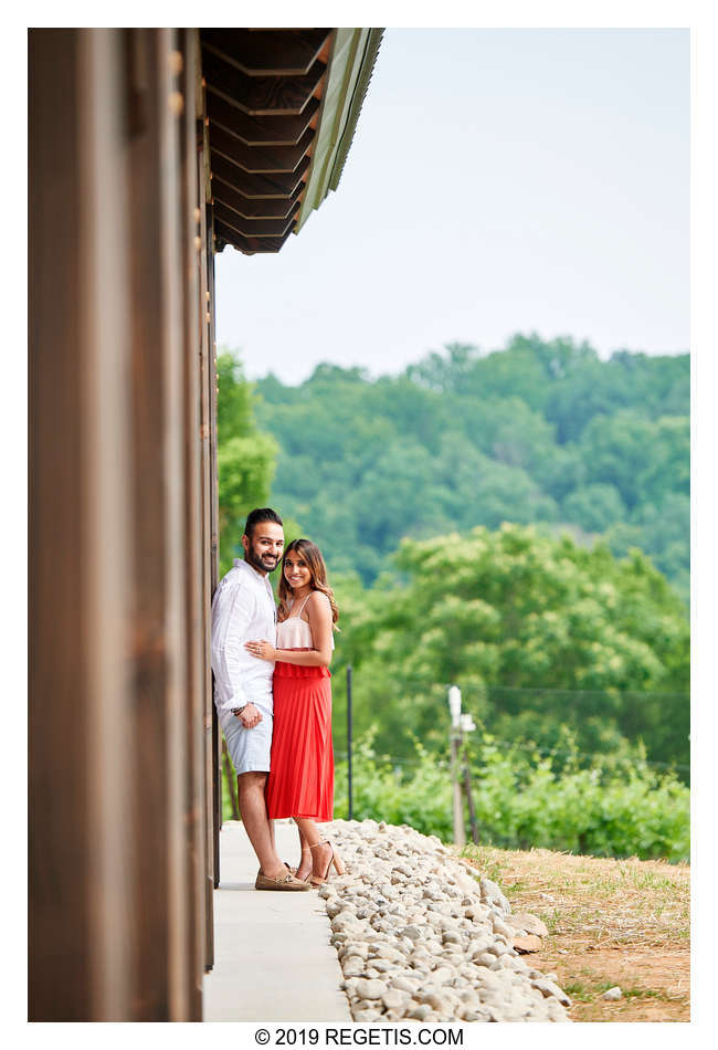  Faria and Osman Engagement Session | Cana Winery | Virginia Engagement Photographers